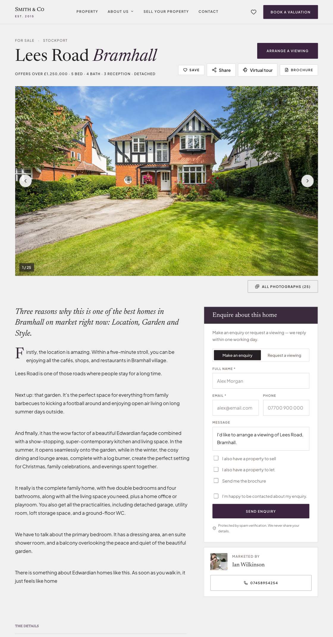 Chapter theme: Property detail
