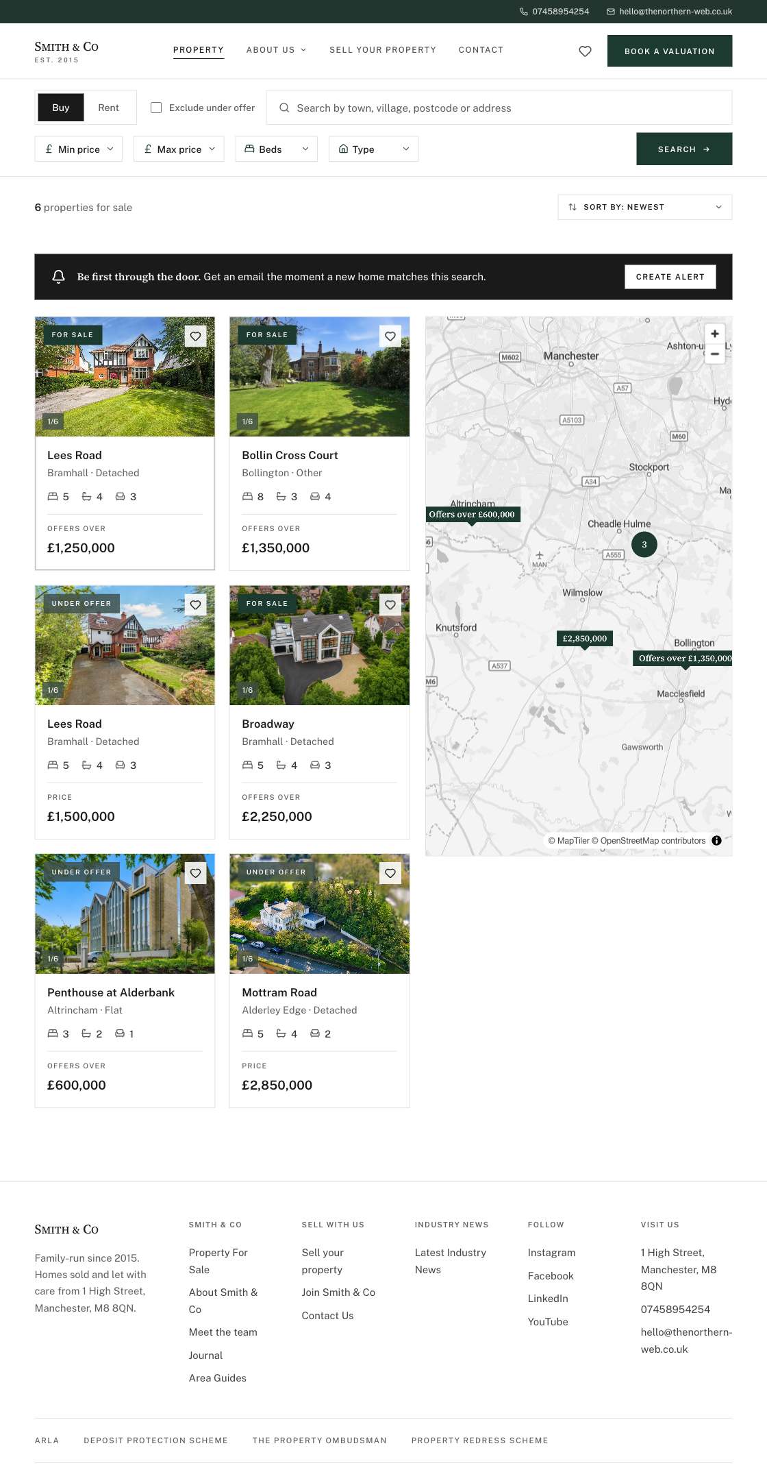 Sterling theme: Search results